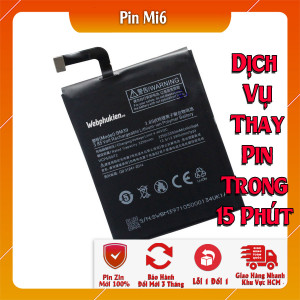 Pin Webphukien cho Xiaomi Mi6 Mi 6 Việt Nam BM39 - 3350mAh